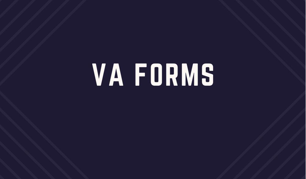 VA Forms banner