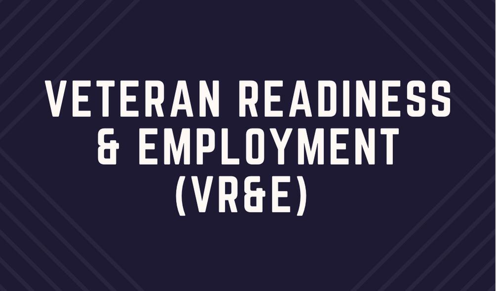 Veteran Readiness & Employment (VR&E) Banner