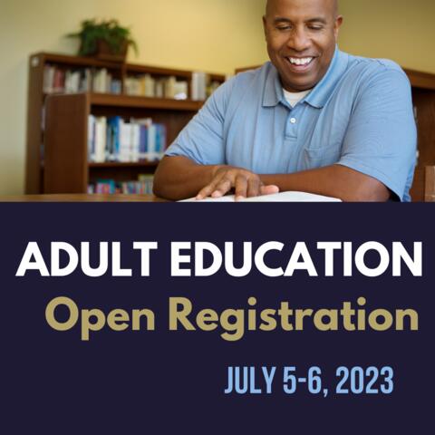 Adult Education Open Registration at SLCC