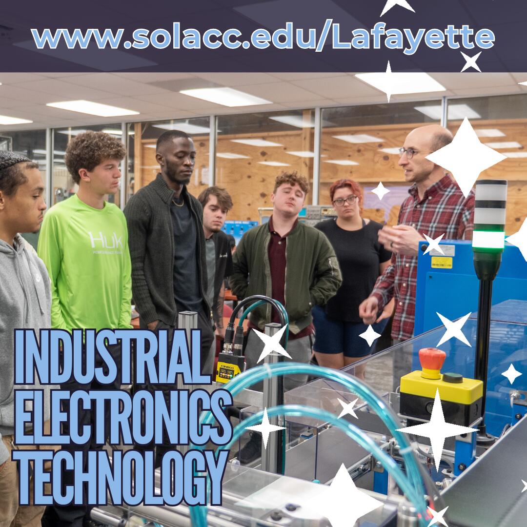 Enroll in Industrial Electronics Technology at SLCC Lafayette
