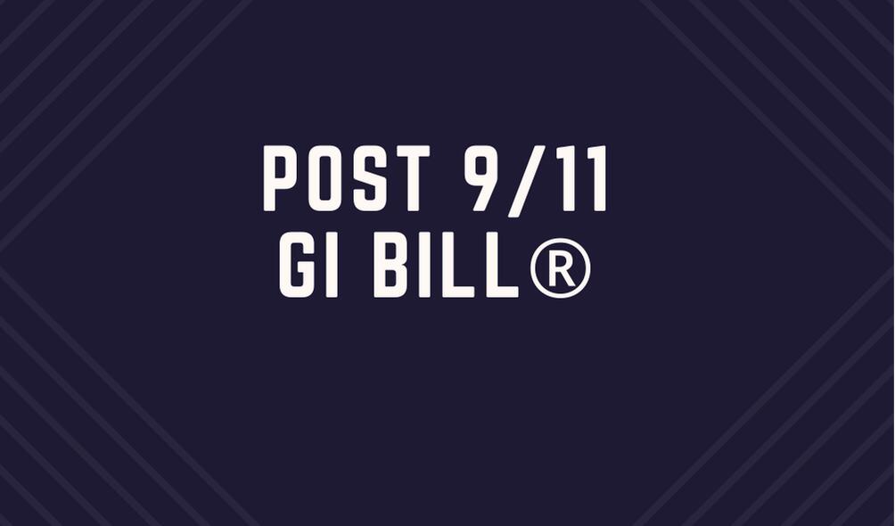 Post 9/11 GI Bill banner