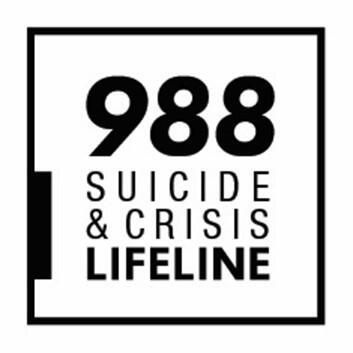 988 suicide and crisis lifeline logo